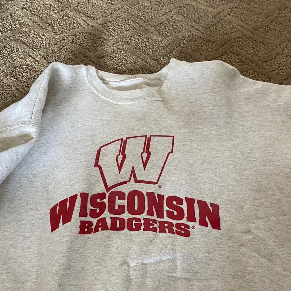 Vintage Wisconsin Badgers Crewneck